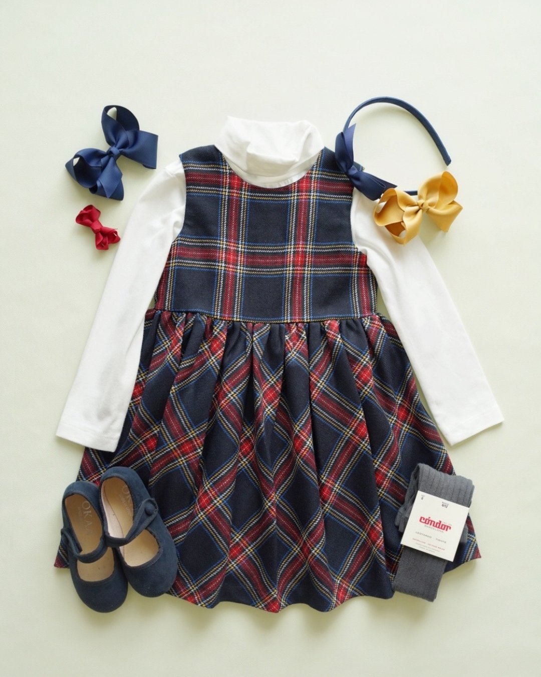 JOMilano★スコティッシュガールズドレス(2A~10A)の画像