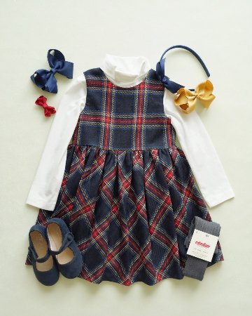 JOMilano★スコティッシュガールズドレス(2A~10A)の画像