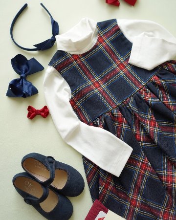 JOMilano★スコティッシュガールズドレス(2A~10A)の画像