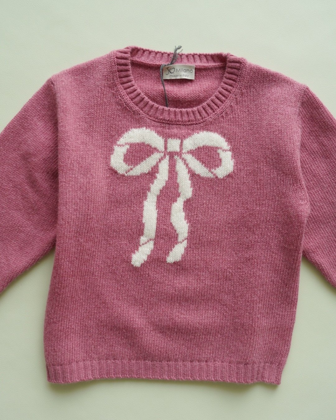 JOMilano★カシミヤ混ROSAリボンセーター(2A~10A)の画像