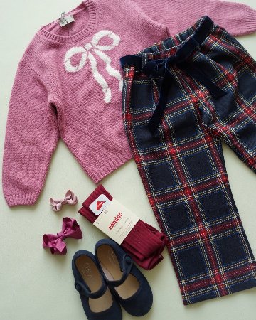 JOMilano★カシミヤ混ROSAリボンセーター(2A~10A)の画像