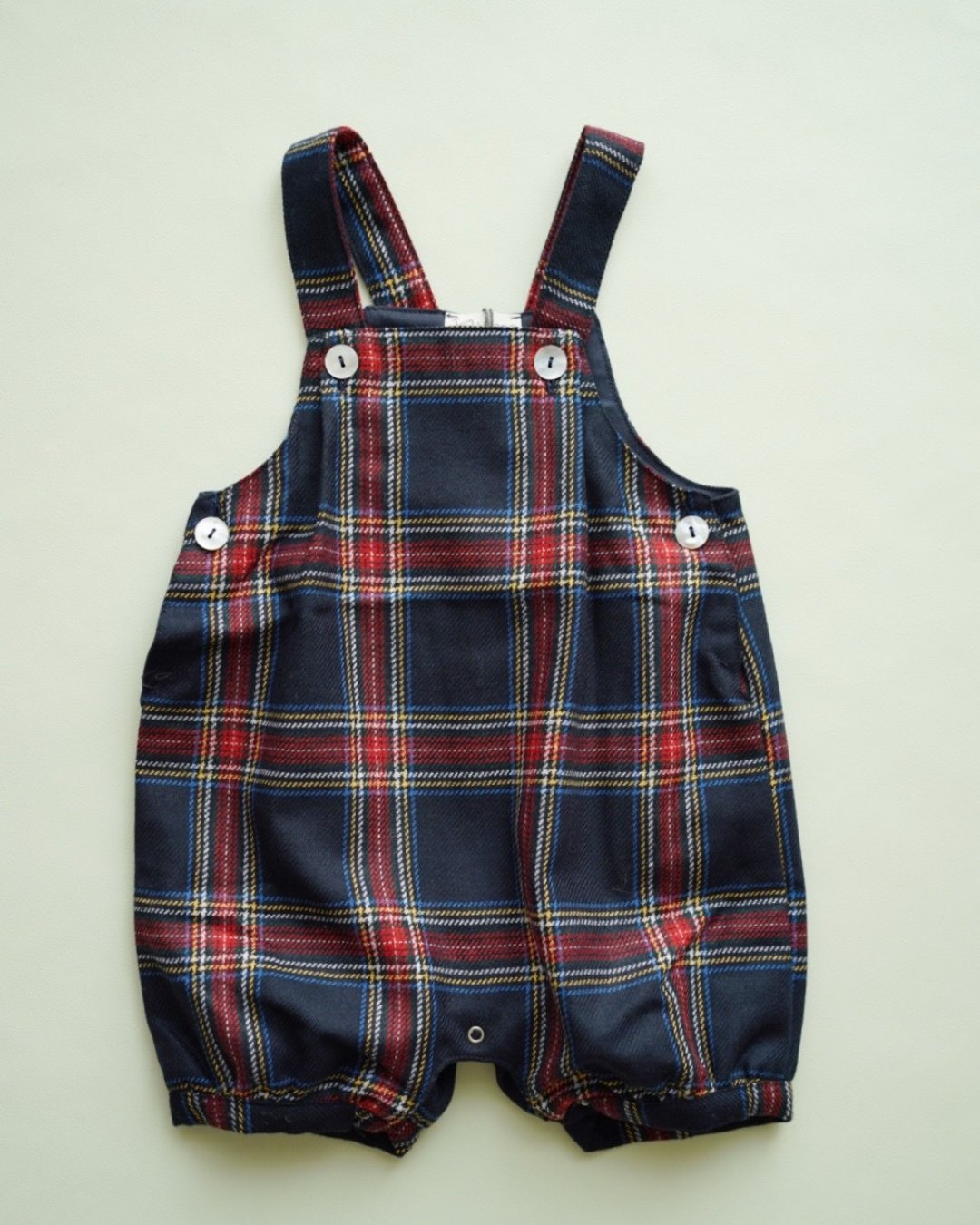 【Left/12m&18m】JOMilano★スコティッシュサロペット(12m~24m)の画像