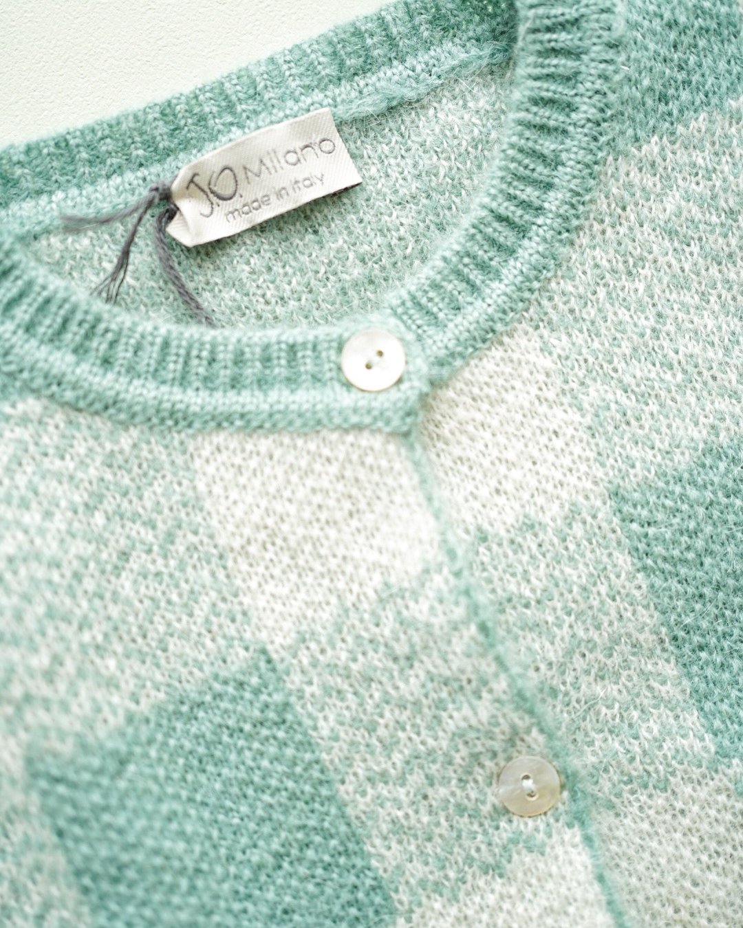 JOMilano★カシミヤ混VERDE SALVIAカーディガン(2A~10A)の画像