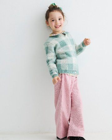 JOMilano★カシミヤ混VERDE SALVIAカーディガン(2A~10A)の画像