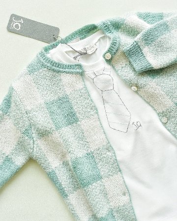 JOMilano★カシミヤ混VERDE SALVIAカーディガン(2A~10A)の画像