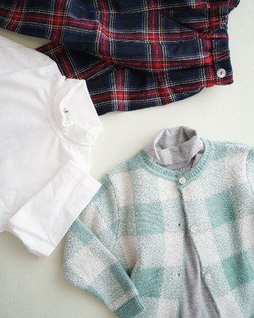 JOMilano★カシミヤ混VERDE SALVIAカーディガン(2A~10A)の画像