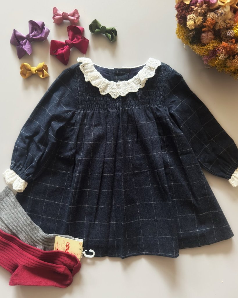 FinaEjerique★プレイドチェックドレス-mini(12m~4A)の画像