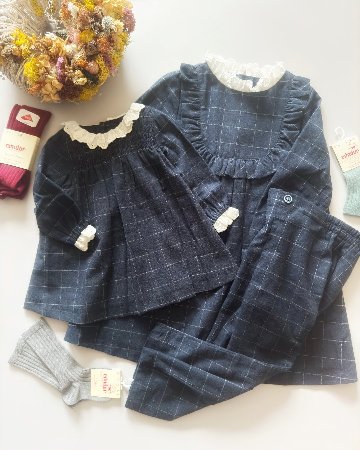 FinaEjerique★プレイドチェックドレス-mini(12m~4A)の画像