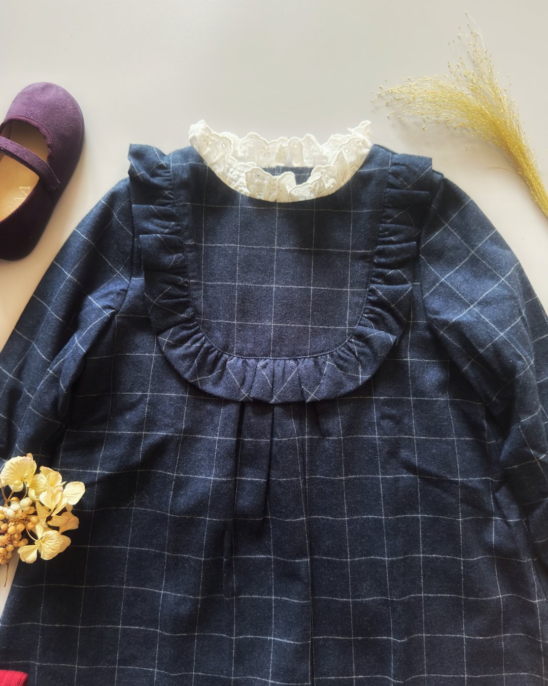 FinaEjerique★プレイドチェックドレス(5A~10A)の画像