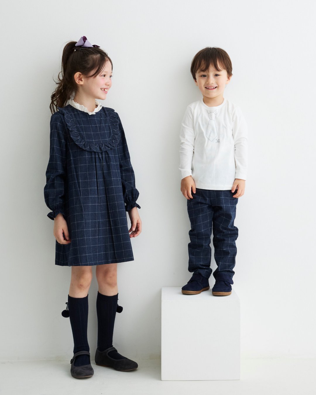 FinaEjerique★プレイドチェックドレス(5A~10A)の画像