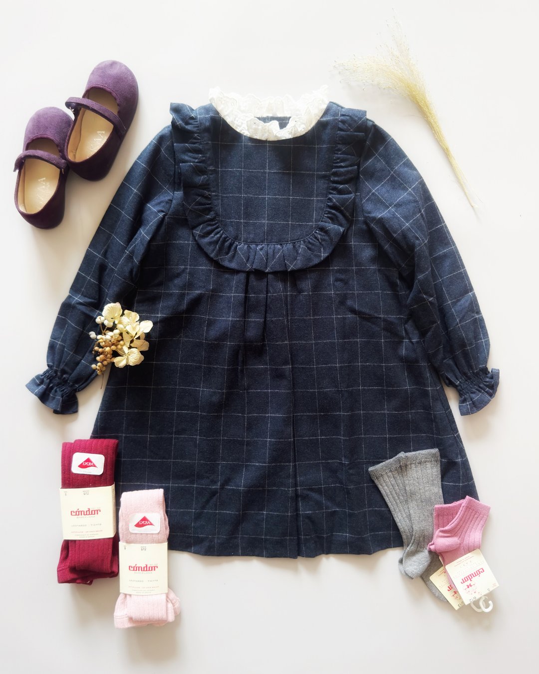 FinaEjerique★プレイドチェックドレス(5A~10A)の画像