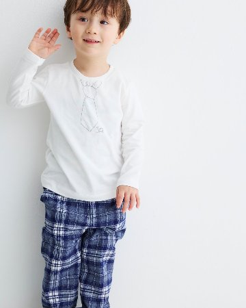 Malvi&Co(ISI)★ネイビータータンボーイズパンツ(2A~8A)の画像