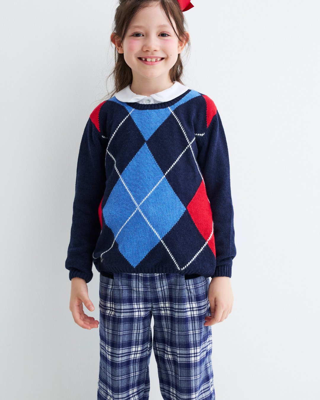 Malvi&Co★ネイビータータンガールズパンツ(3A~10A)の画像