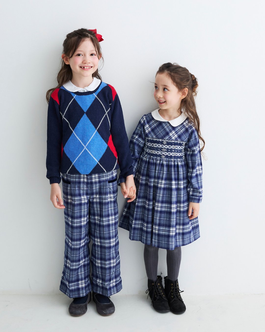 Malvi&Co★ネイビータータンガールズパンツ(3A~10A)の画像