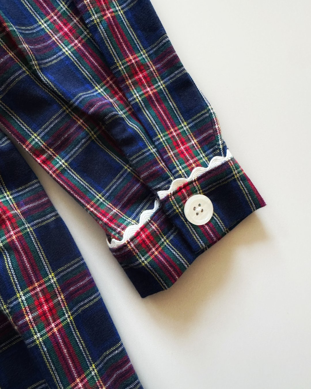 RachelRiley★Tartan Button Front Dress(3y~10y)の画像