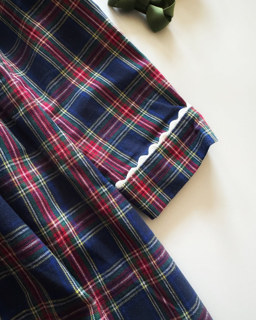 RachelRiley★Tartan Button Front Dress(3y~10y)の画像