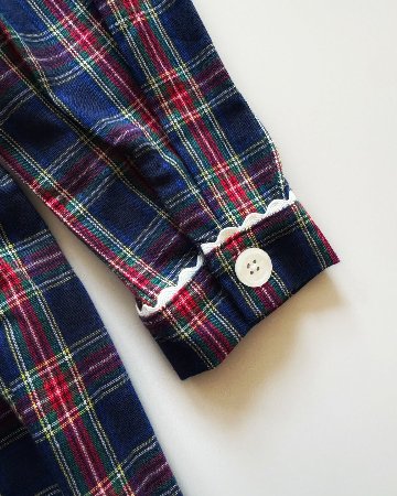 RachelRiley★Tartan Button Front Dress(3y~10y)の画像