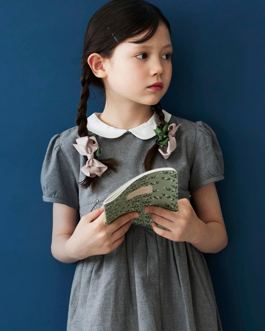 Malvi&Co★スカラップ刺繍フランネルドレス(3A~10A)の画像