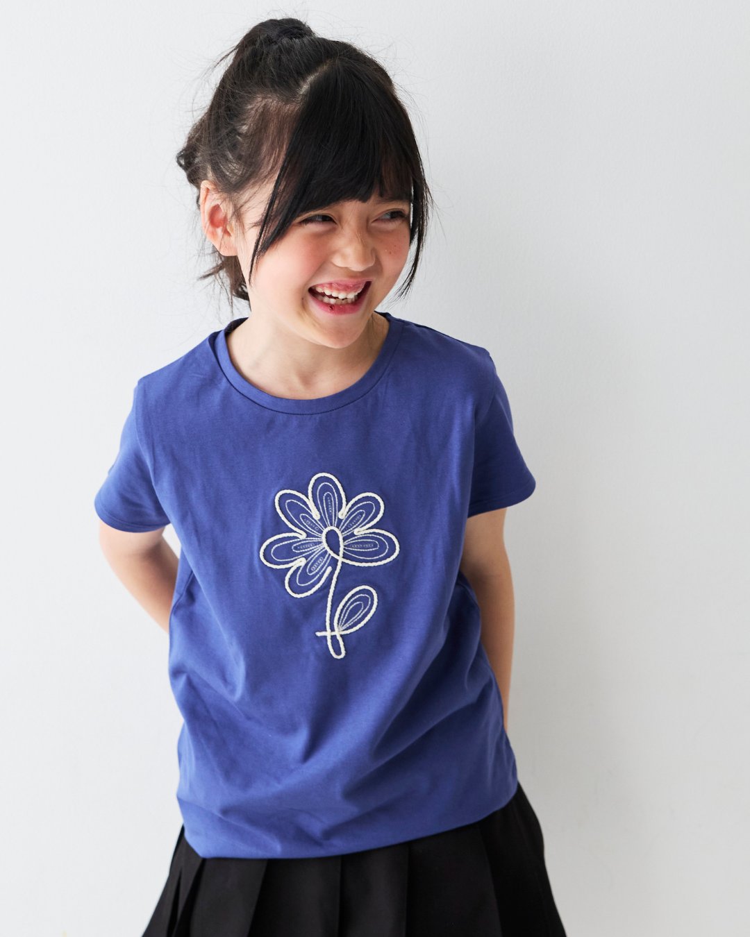 Mayoral★フラワー刺繍ジャージーTシャツ(全2色)(2y~10y)の画像