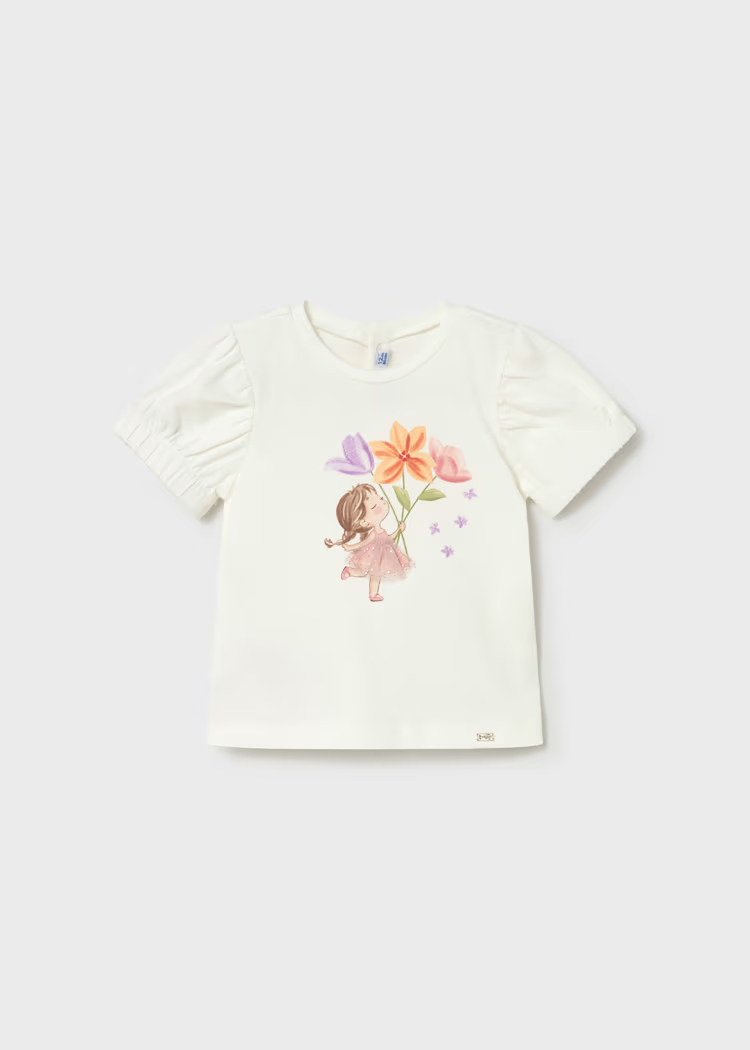 Mayoral★BlossomGirlジャージーTシャツ(12ｍ～4y)の画像