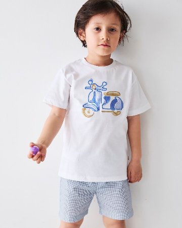 【Left/4y&10y】Mayoral★BluescooterジャージーTシャツ(2y~10y)の画像