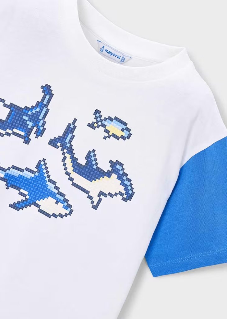 Mayoral★PixelSeaFriendsジャージーTシャツ(2y~10y)の画像