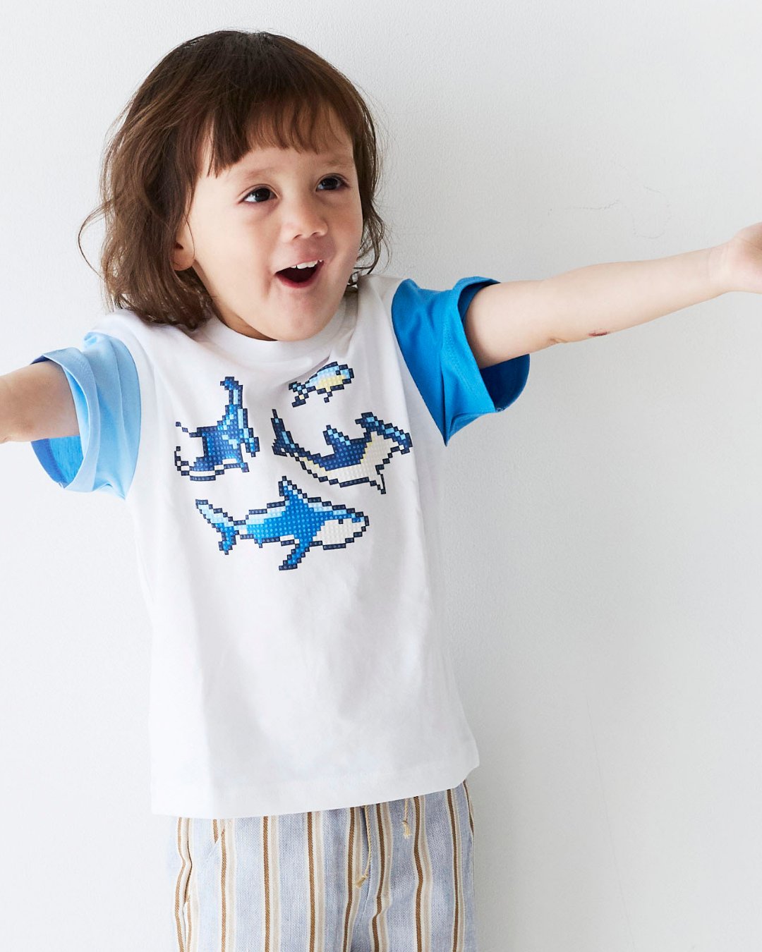 Mayoral★PixelSeaFriendsジャージーTシャツ(2y~10y)の画像