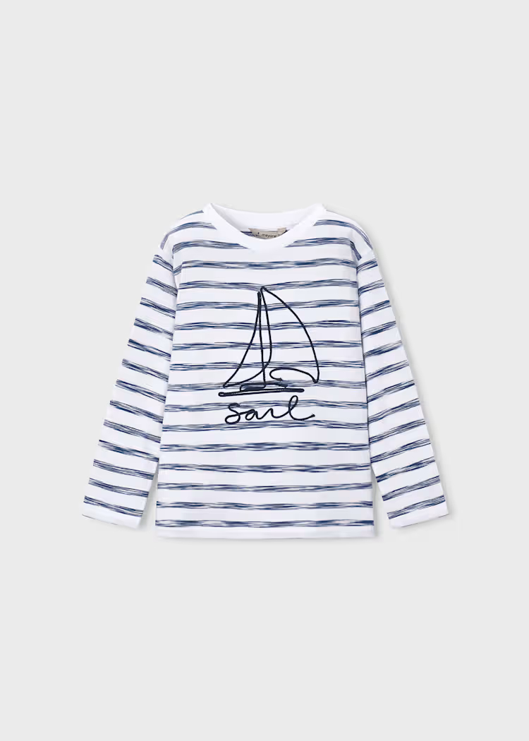Mayoral★Sailingストライプ長袖Tシャツ(2y~10y)の画像
