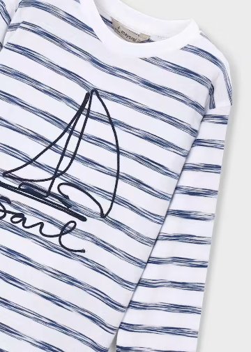 Mayoral★Sailingストライプ長袖Tシャツ(2y~10y)の画像