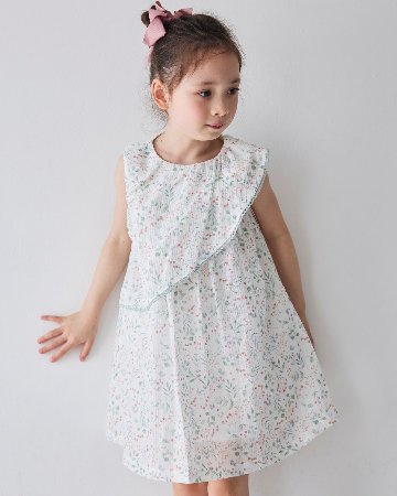 FinaEjerique★Green leaf organza dress(3A~10A)の画像