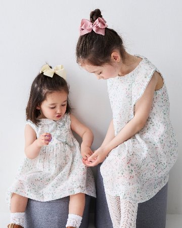 FinaEjerique★Green leaf organza dress(3A~10A)の画像