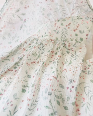 FinaEjerique★Green leaf organza dress(3A~10A)の画像