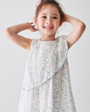 FinaEjerique★Green leaf organza dress(3A~10A)の画像