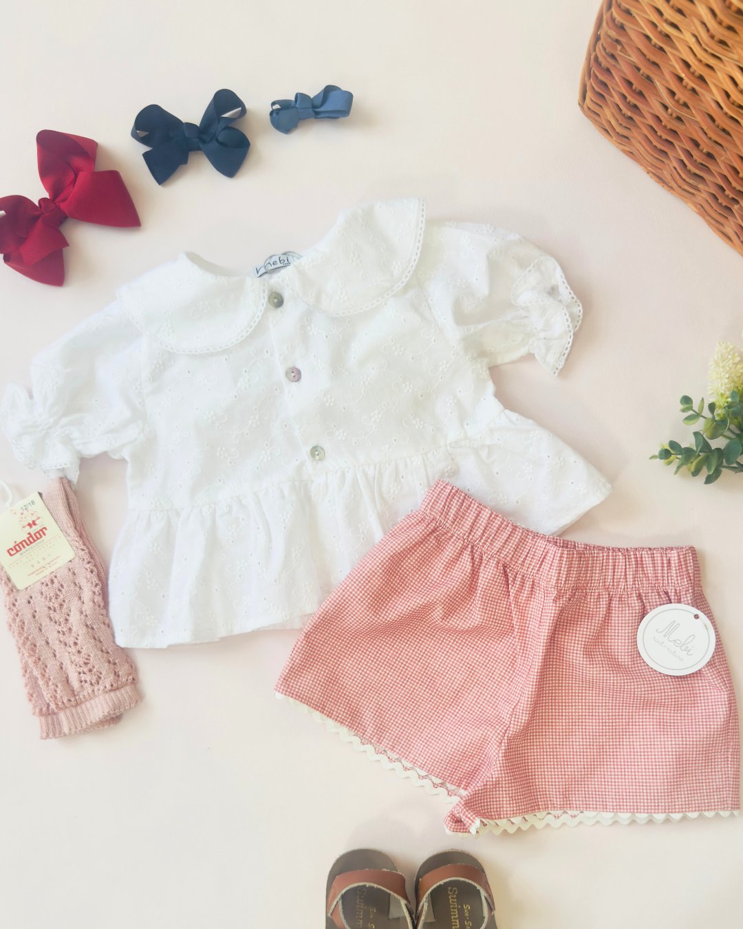 mebi★Midsummer Rouge with White Blouse セットアップ(2A~8A)の画像