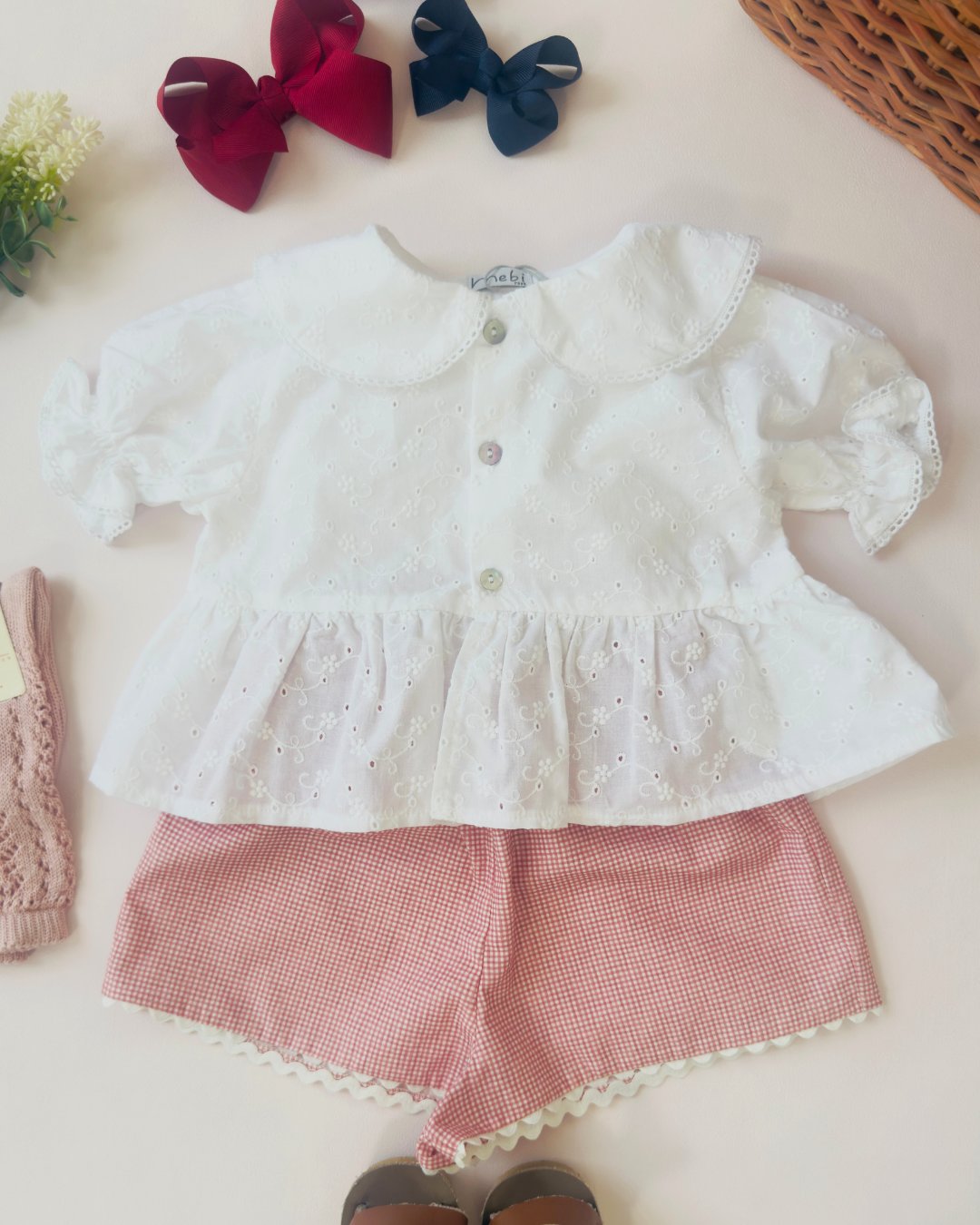 mebi★Midsummer Rouge with White Blouse セットアップ(2A~8A)の画像