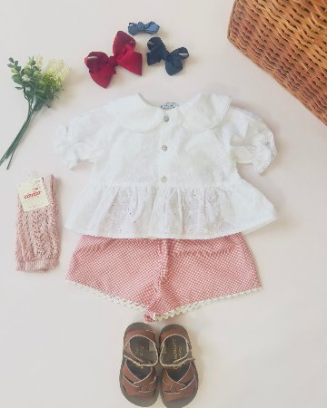 mebi★Midsummer Rouge with White Blouse セットアップ(2A~8A)の画像
