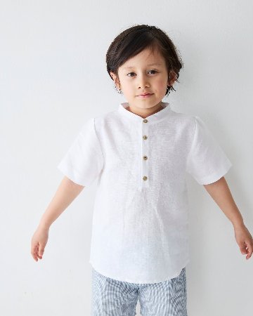 mebi★Midsummer Sage Ginghamショートパンツ(12m~6A)の画像