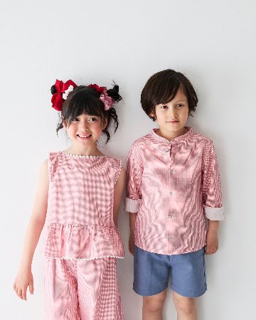mebi★Midsummer Rouge ボーイズシャツ(12m~8A)の画像
