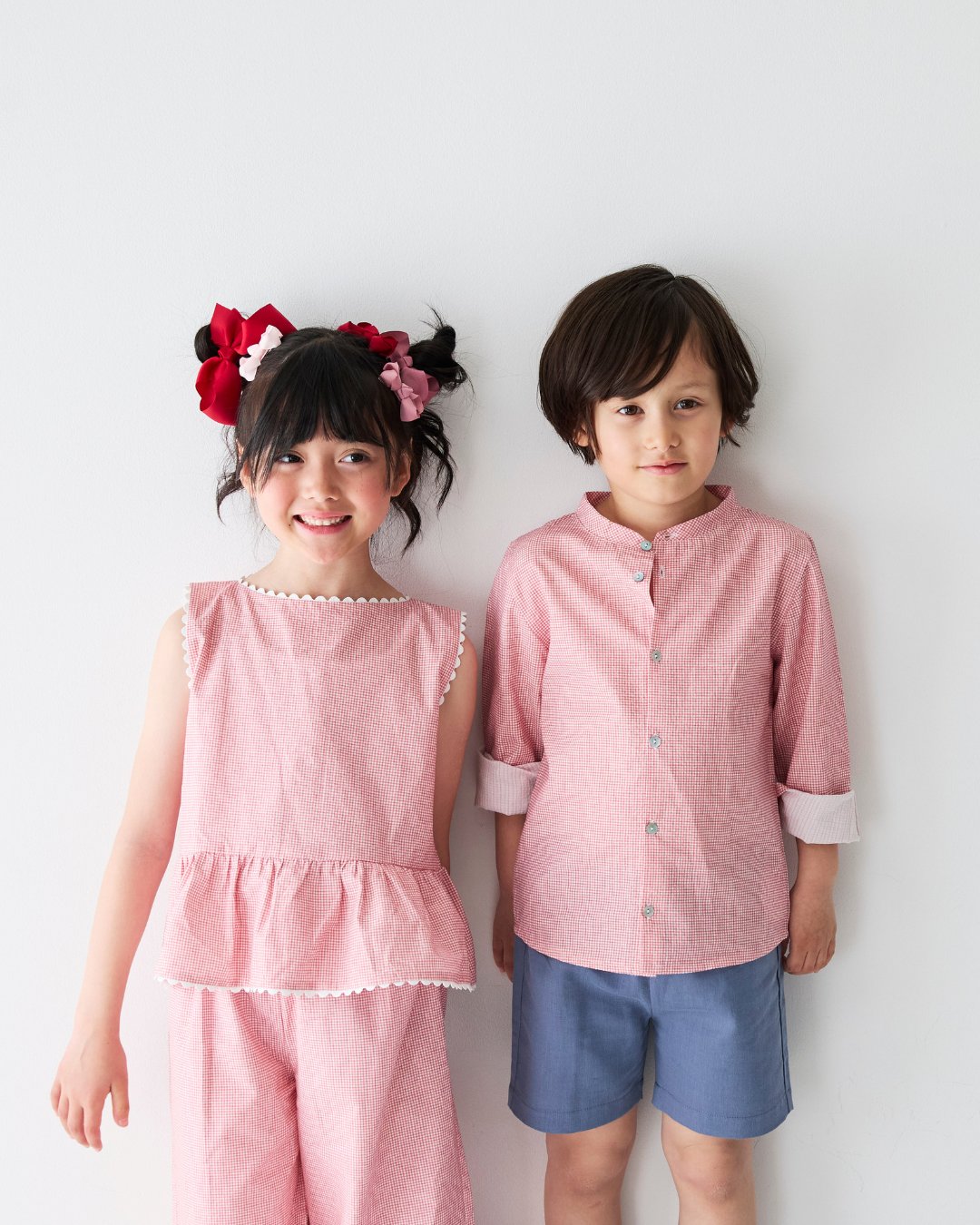 mebi★Midsummer Rouge Denim ショートパンツ(12m~6A)の画像