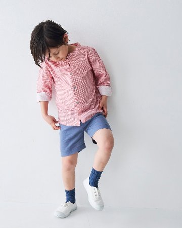 mebi★Midsummer Rouge Denim ショートパンツ(12m~6A)の画像