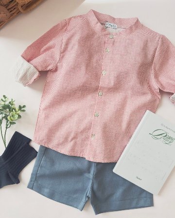 mebi★Midsummer Rouge Denim ショートパンツ(12m~6A)の画像