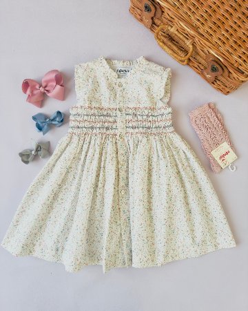 pi&pa★Saint-Tropezスモッキングドレス(2A~10A)の画像
