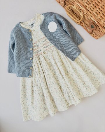 pi&pa★Saint-Tropezスモッキングドレス(2A~10A)の画像