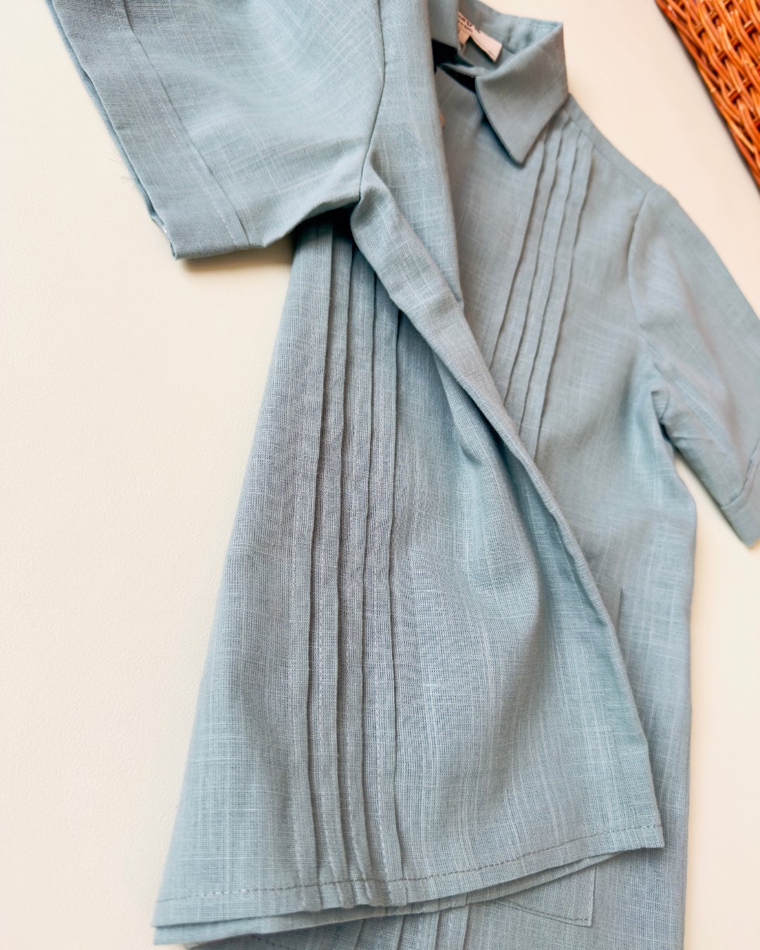 pi&pa★GUAYABERAボーイズシャツ(2A~10A)の画像