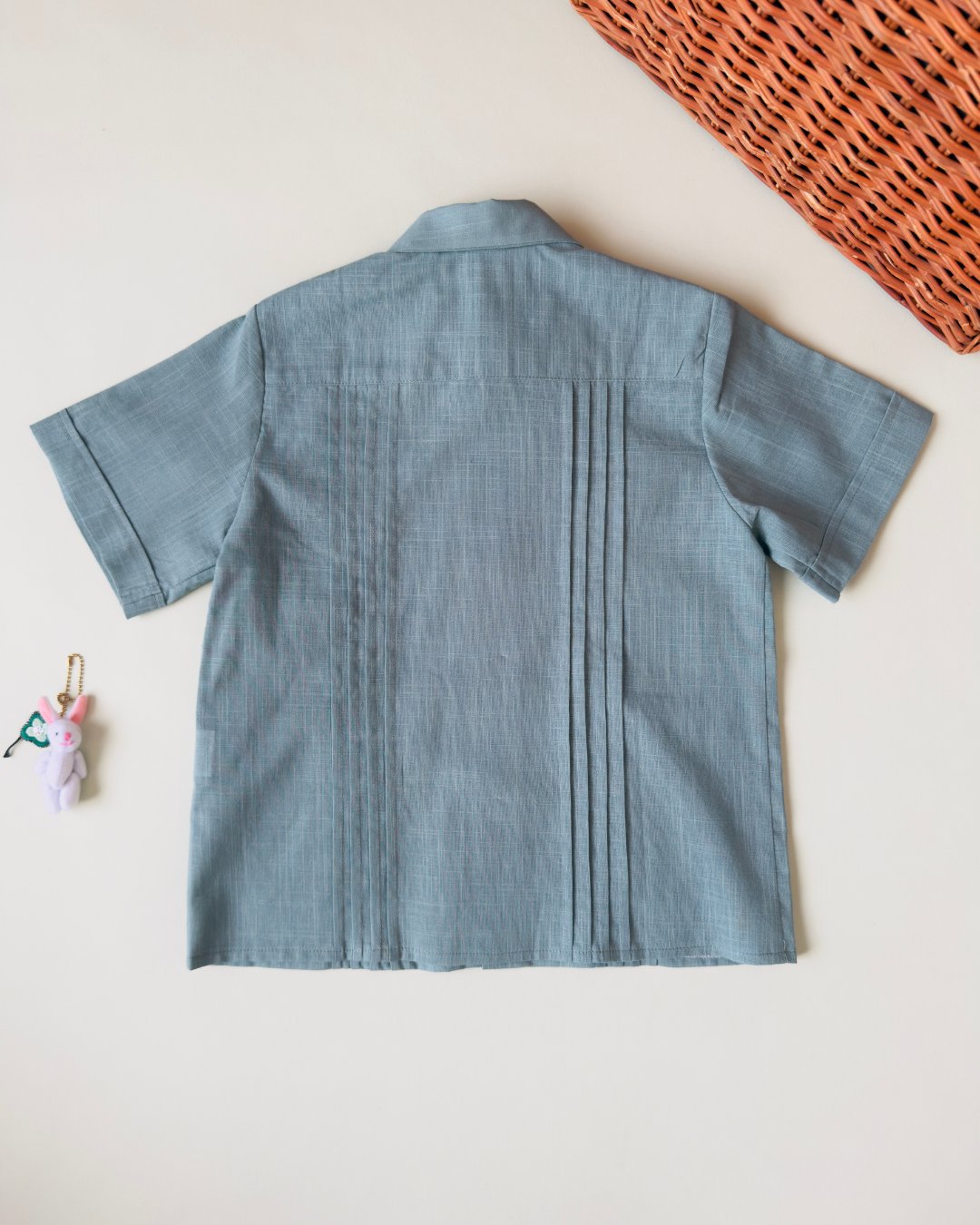 pi&pa★GUAYABERAボーイズシャツ(2A~10A)の画像