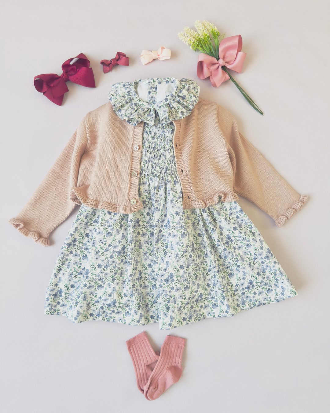 pi&pa★Santoriniシャーリングドレス(2A~10A)の画像