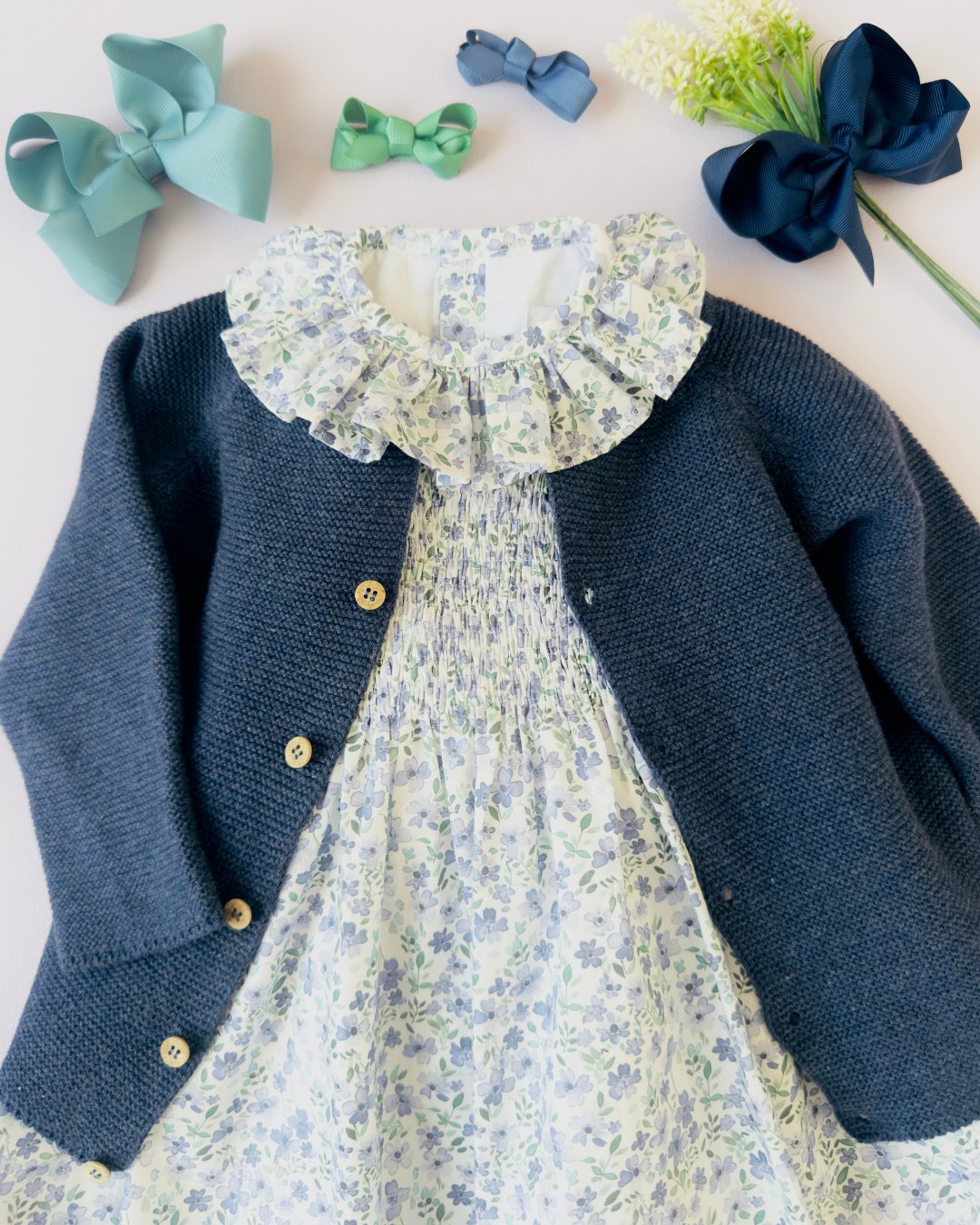 pi&pa★Santoriniシャーリングドレス(2A~10A)の画像