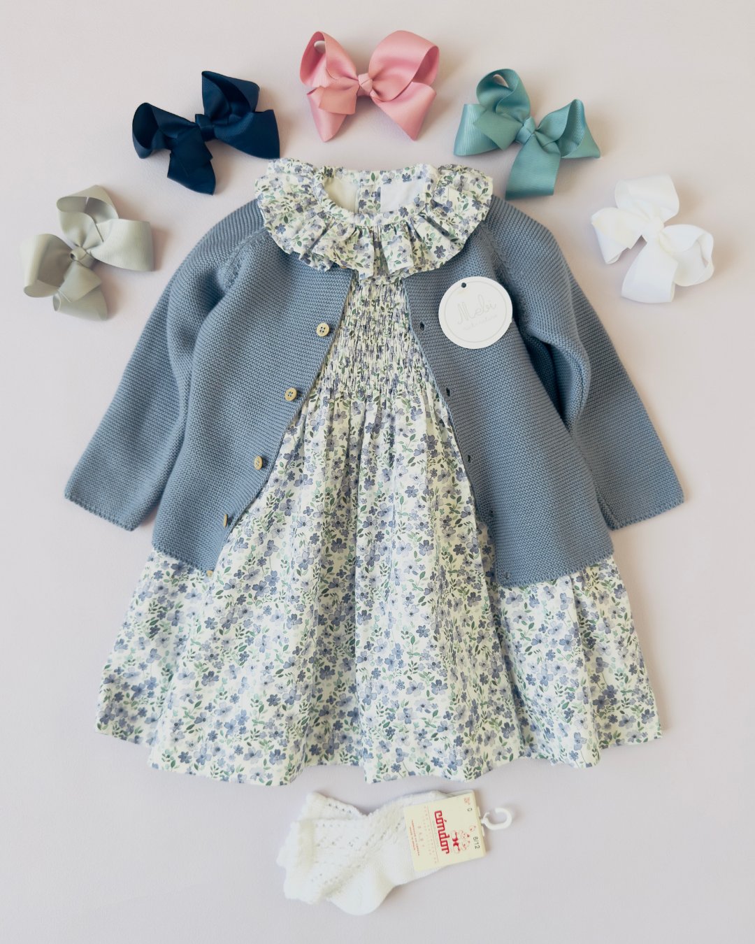 pi&pa★Santoriniシャーリングドレス(2A~10A)の画像