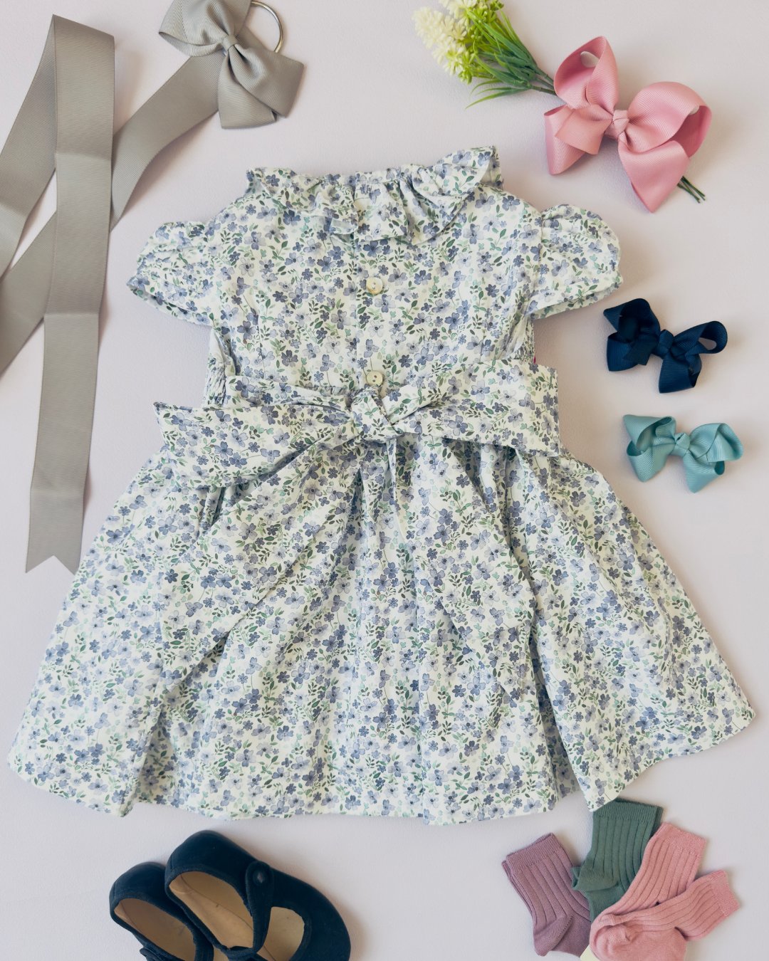 pi&pa★Santoriniシャーリングドレス(2A~10A)の画像