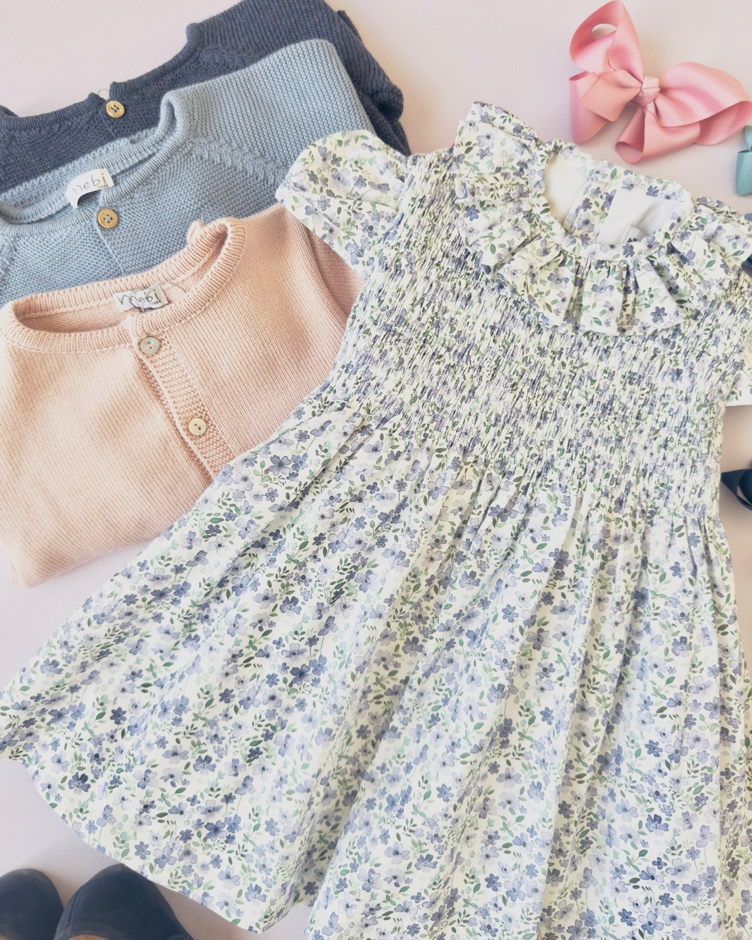 pi&pa★Santoriniシャーリングドレス(2A~10A)の画像